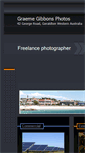 Mobile Screenshot of graemegibbonsphotos.com